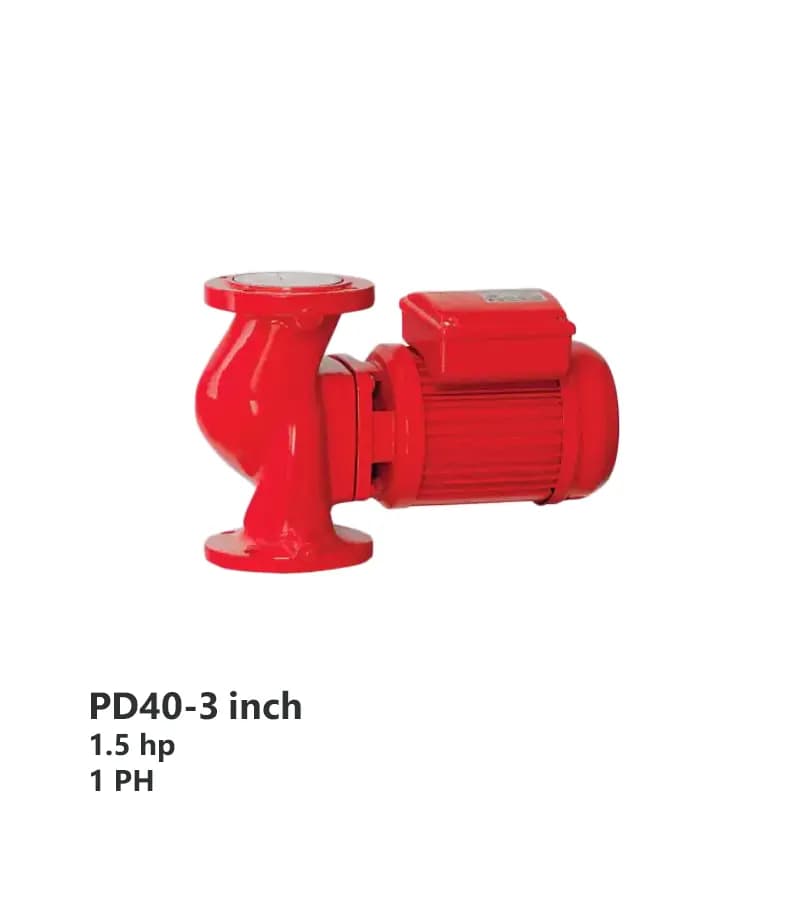 پمپ سیرکولاتور خطی سمنان انرژی مدل PD40 سایز 3 اینچ