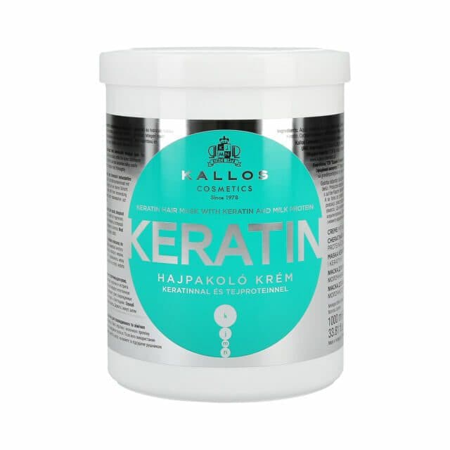 ماسک مو بدون سولفات کالوس مدل KERATIN حجم 1000 میلی لیتر