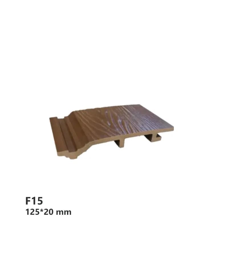 دیوارپوش چوب پلاست دکینگ وود مدل F15