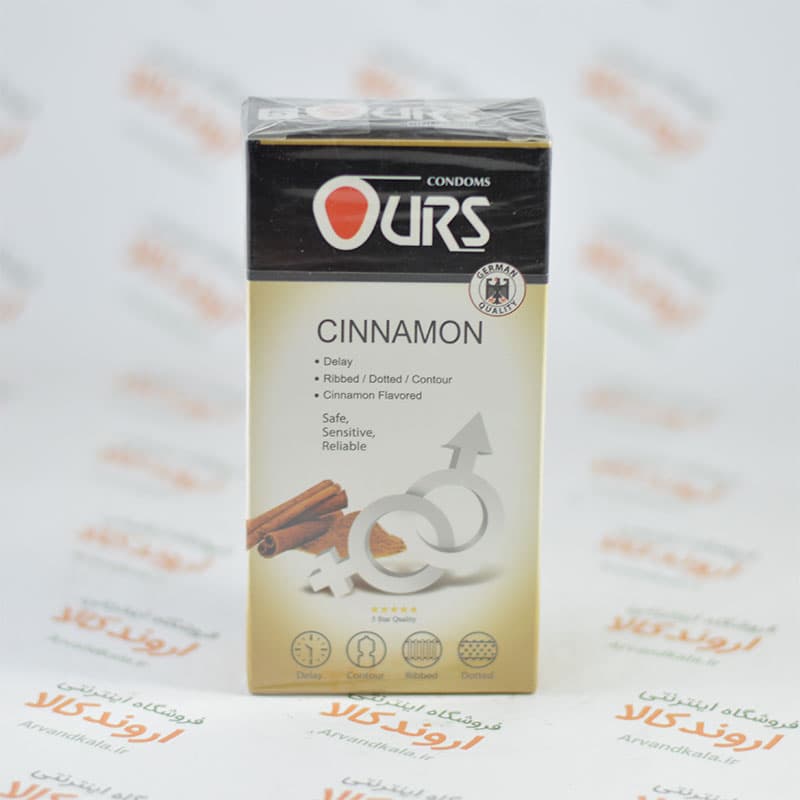 کاندوم تاخیری OURS مدل Clnnamon