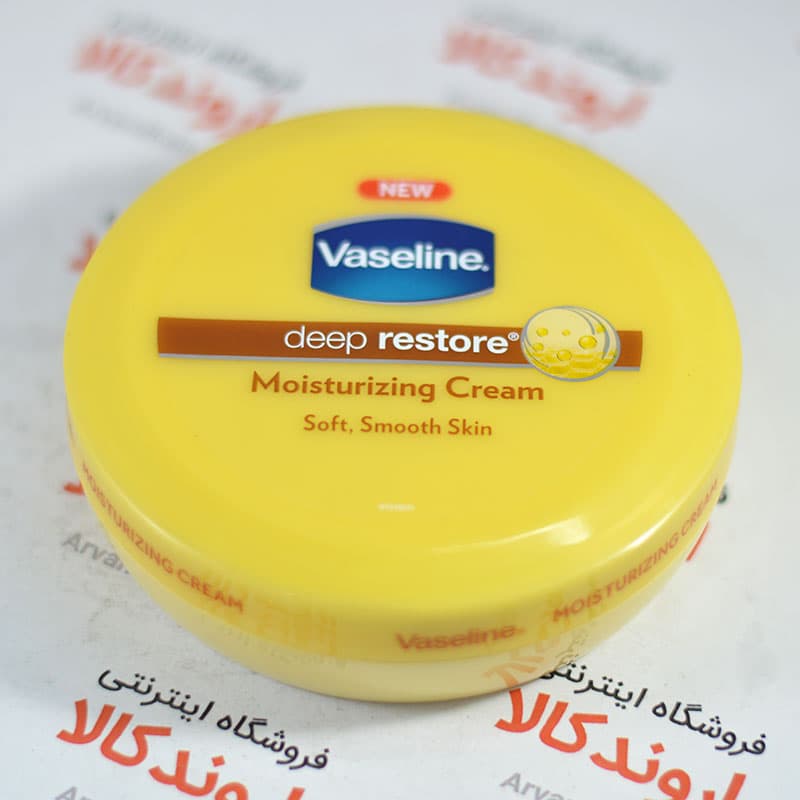 کرم مرطوب کننده وازلین Vaseline مدل Deep Restore — تصویر ۳