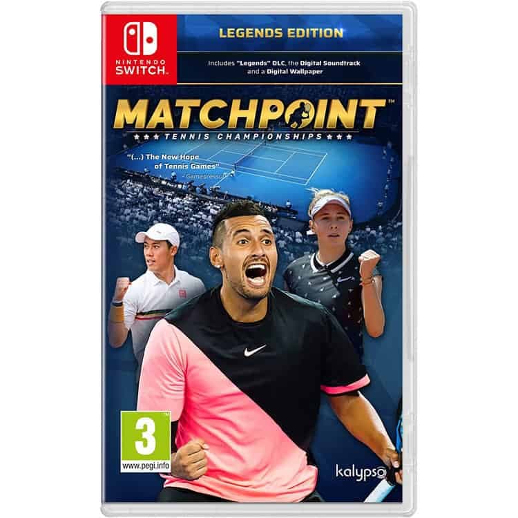 بازی Matchpoint Tennis Championships Legends Edition – مخصوص نینتندو سوییچ