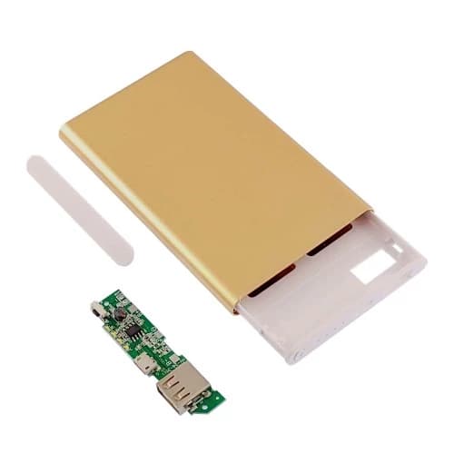 کیس پاور بانک تک خروجی USB به همراه برد