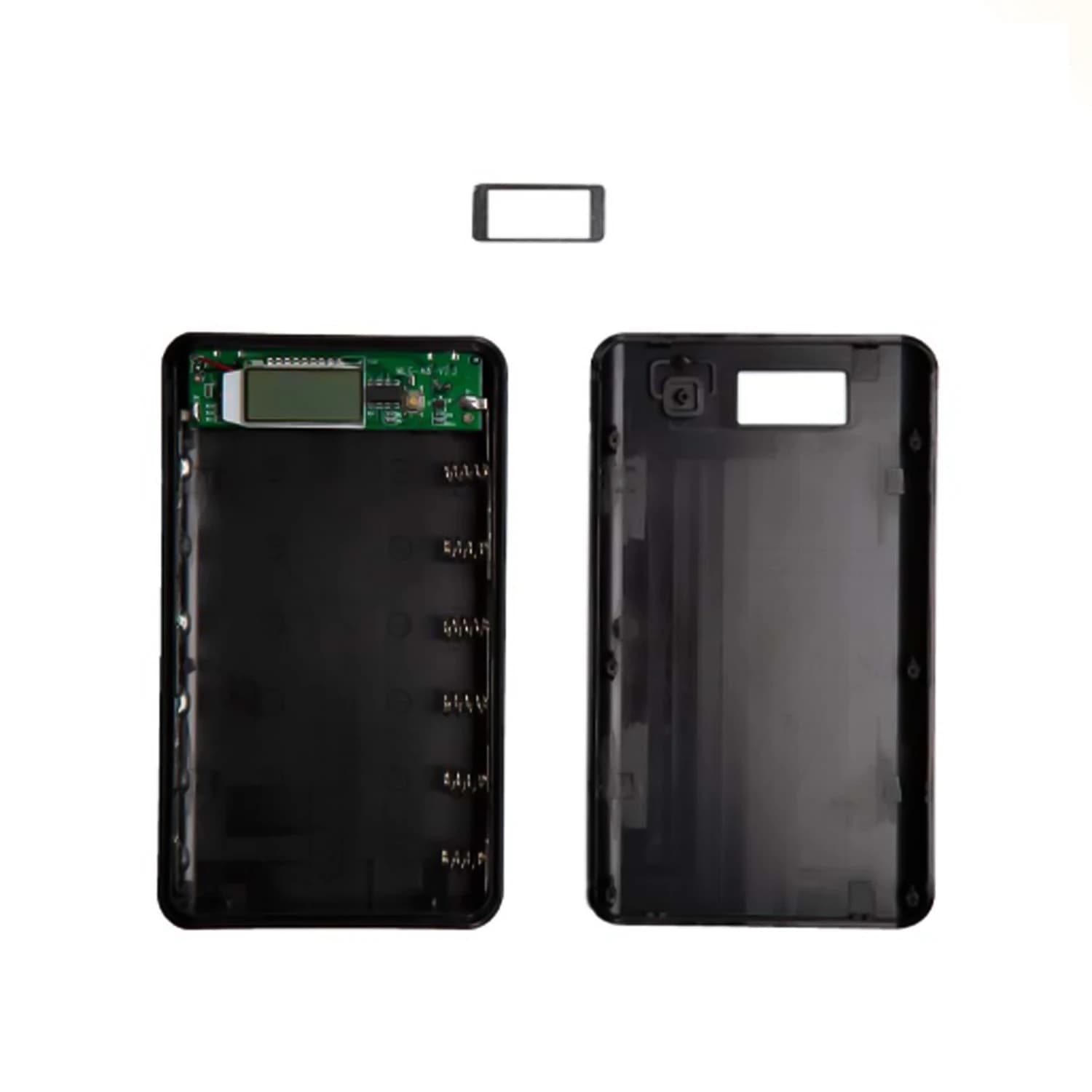 کیس و ماژول پاور بانک 6 باتری فست شارژ مدل PWB16-A2 با دو ورودی و دو خروجی Micro USB و Type-C — تصویر ۲