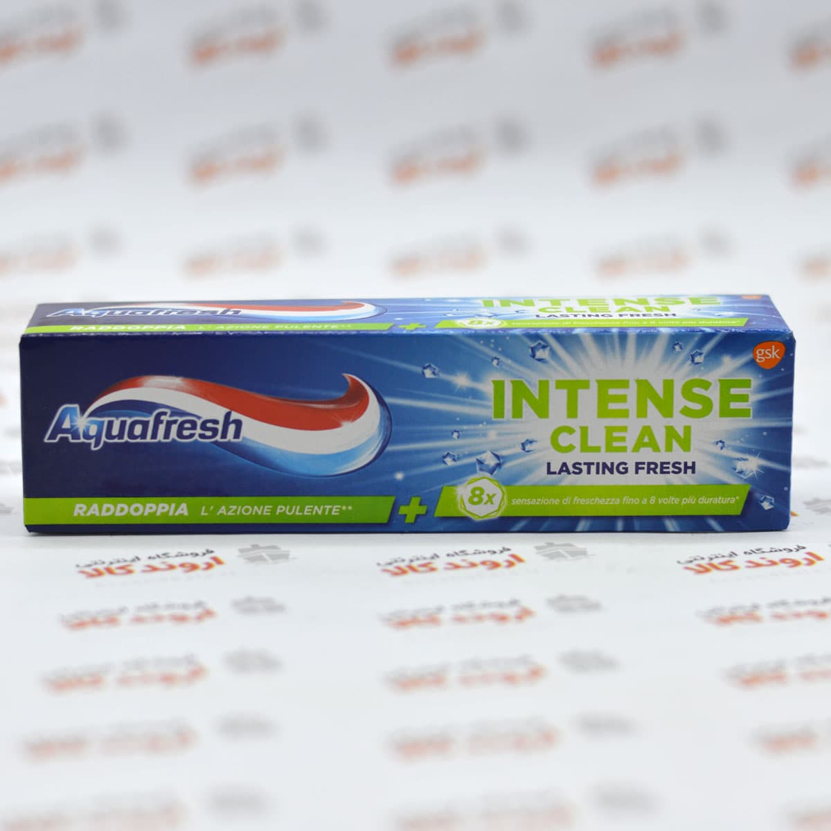 خمیر دندان آکوآفرش Aquafresh مدل INTENSE CLEAN