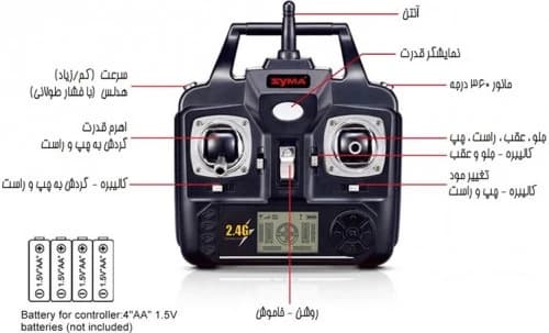 کوادکوپتر SYMA X54HC — تصویر ۳