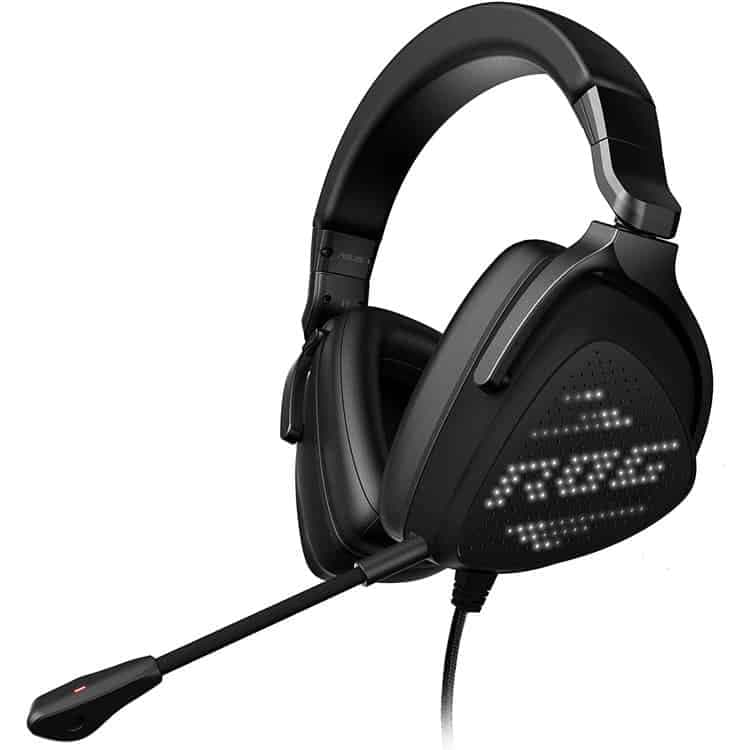 هدست با سیم ASUS ROG Delta S Animate – مشکی