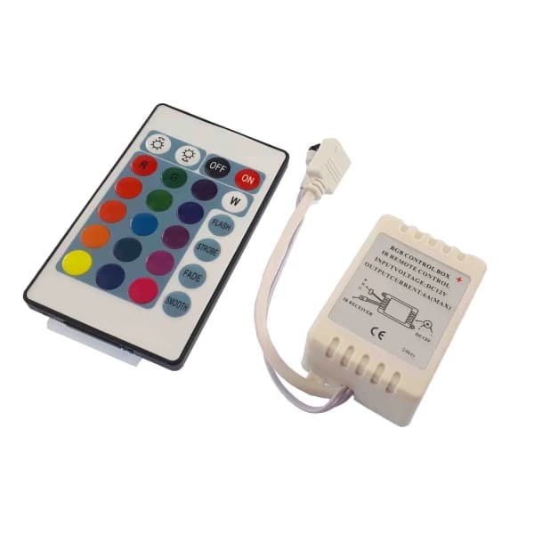 کنترلر RGB بدنه پلاستیک IR 6A