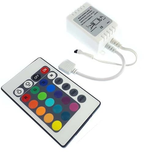 کنترلر RGB بدنه پلاستیک IR 12A