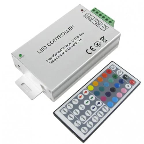 کنترلر RGB بدنه فلزی IR 24A