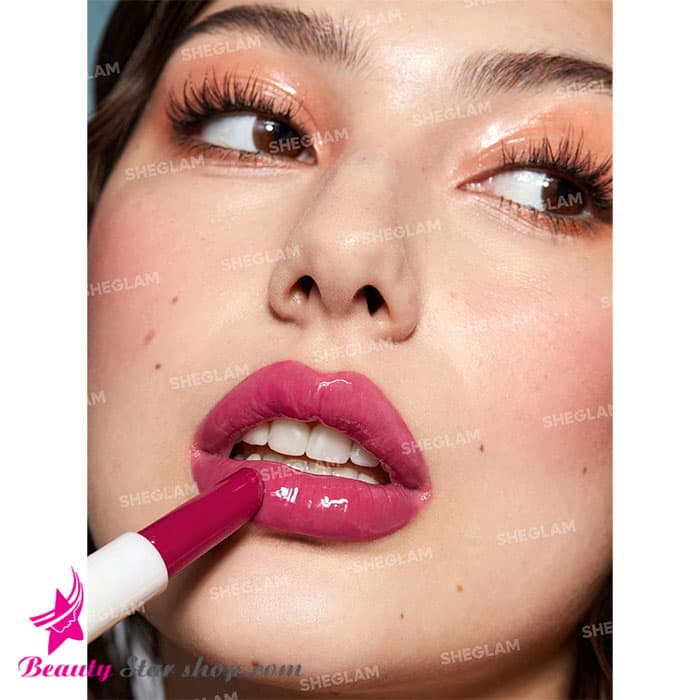 رژلب حجم دهنده براق استیکی شیگلم مدل Pout-Perfect Shine Lip Plumper — تصویر ۷