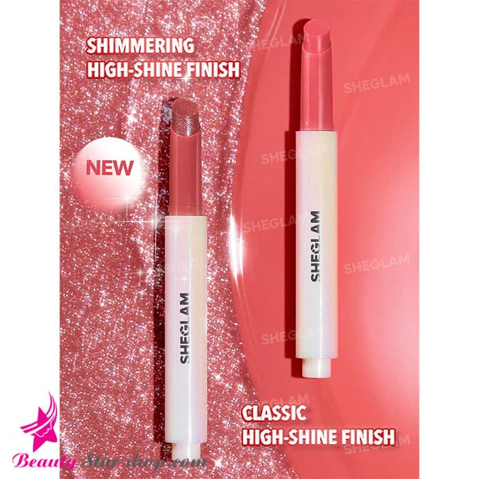رژلب حجم دهنده شاین دار استیکی شیگلم مدل Pout-Perfect Shmmer Lip Plumper — تصویر ۵