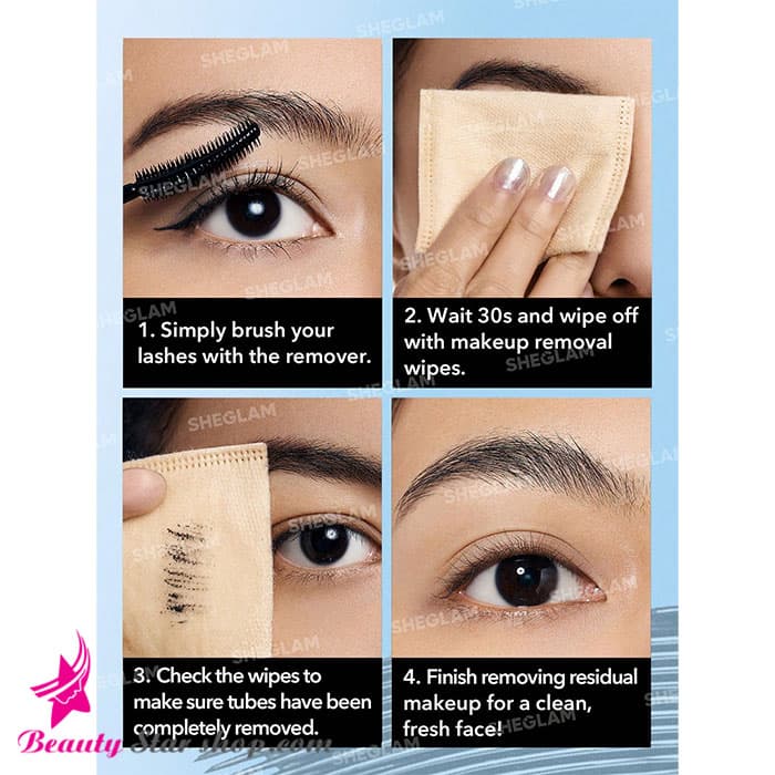 پاک کننده ریمل شیگلم مدل Clean Queen Mascara Remover — تصویر ۳