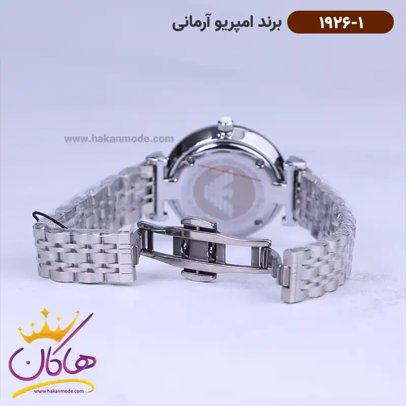 ساعت امپریو آرمانی زنانه استیل نقره ای AR 1926/1 — تصویر ۲