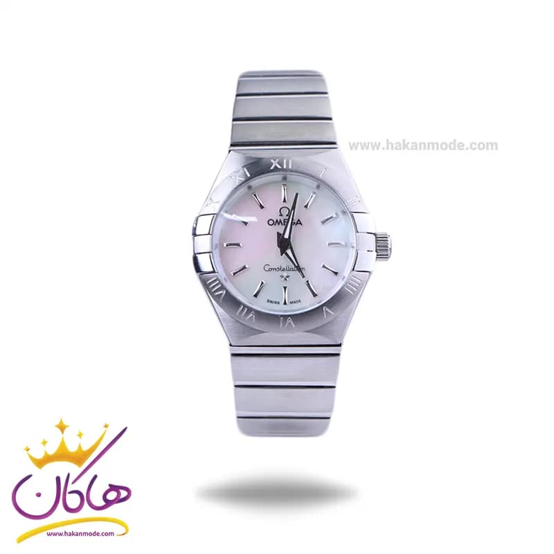 ساعت امگا زنانه فلزی نقره ای 88988005/1