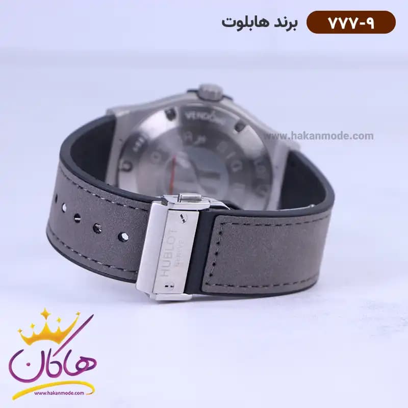 ساعت هابلوت مردانه بند جیر طوسی 777/9 — تصویر ۳