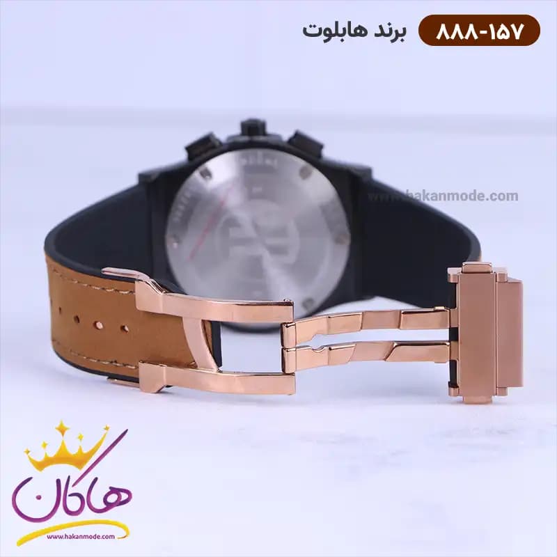 ساعت هابلوت مردانه صفحه قهوه ای کرنوگراف 888/157 — تصویر ۲