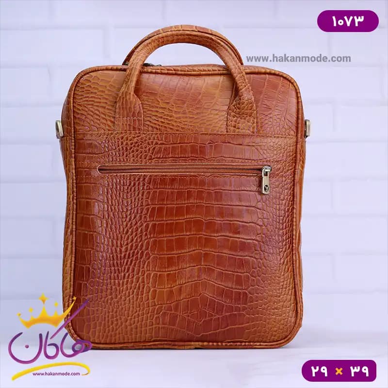 کیف ایستاده دوشی چرم چرمسال 1073 — تصویر ۳
