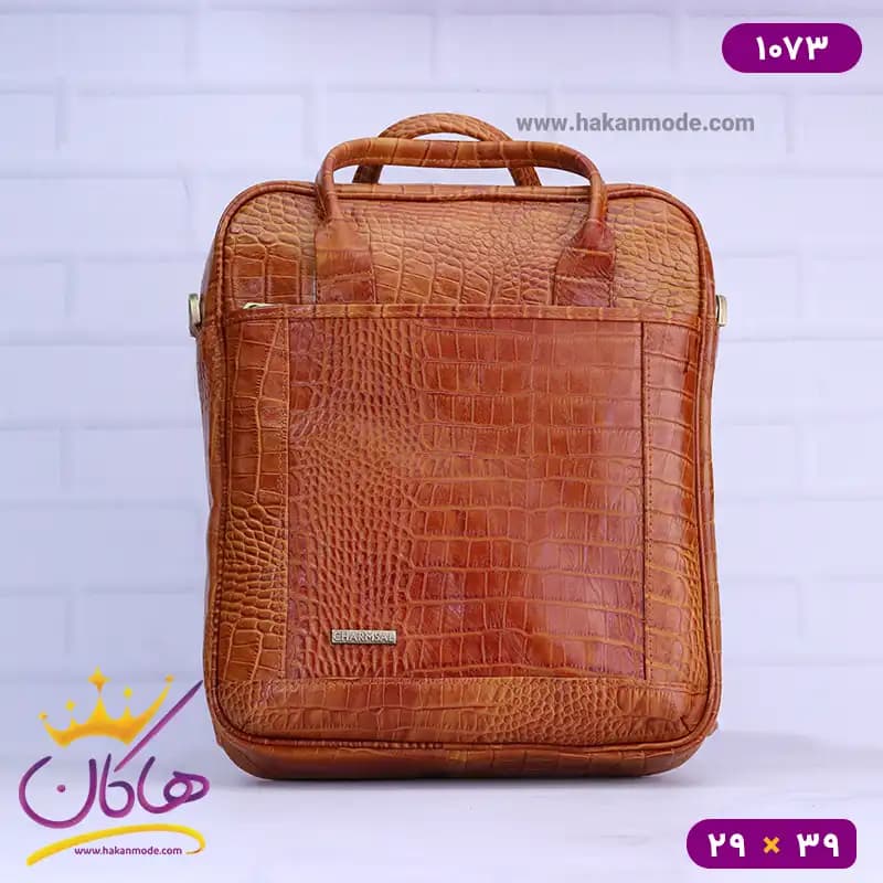 کیف ایستاده دوشی چرم چرمسال 1073 — تصویر ۲