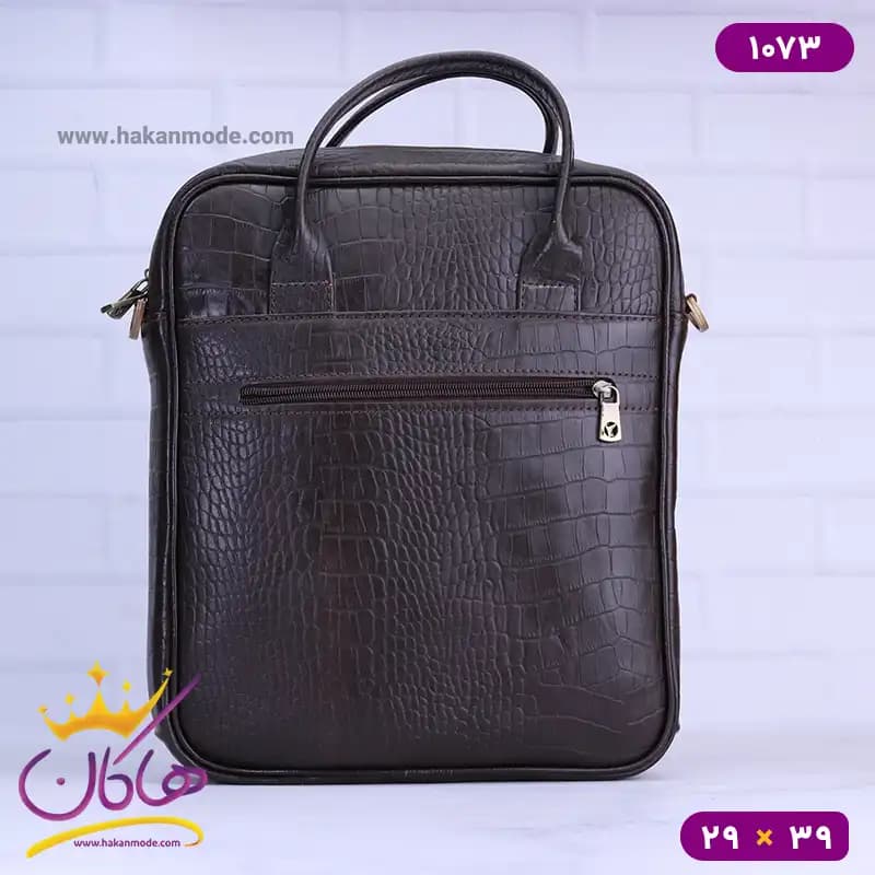 کیف ایستاده دوشی چرم چرمسال 1073 — تصویر ۵