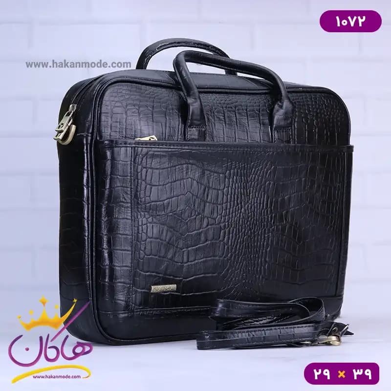 کیف اداری دوشی چرم چرمسال 1072 — تصویر ۶