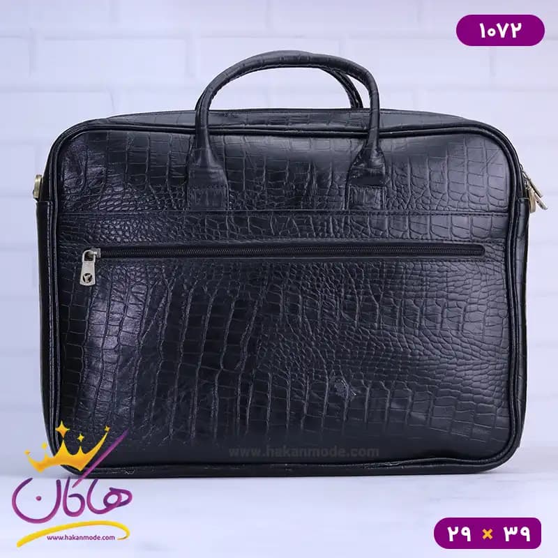 کیف اداری دوشی چرم چرمسال 1072 — تصویر ۵