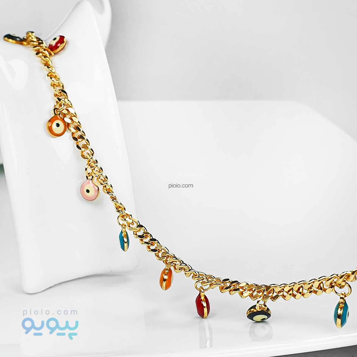 پابند زنانه چشم نظر رنگی