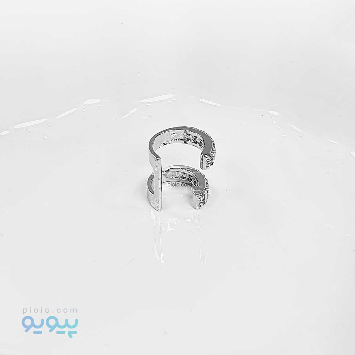 ست گوشواره طرح نیم دایره — تصویر ۴