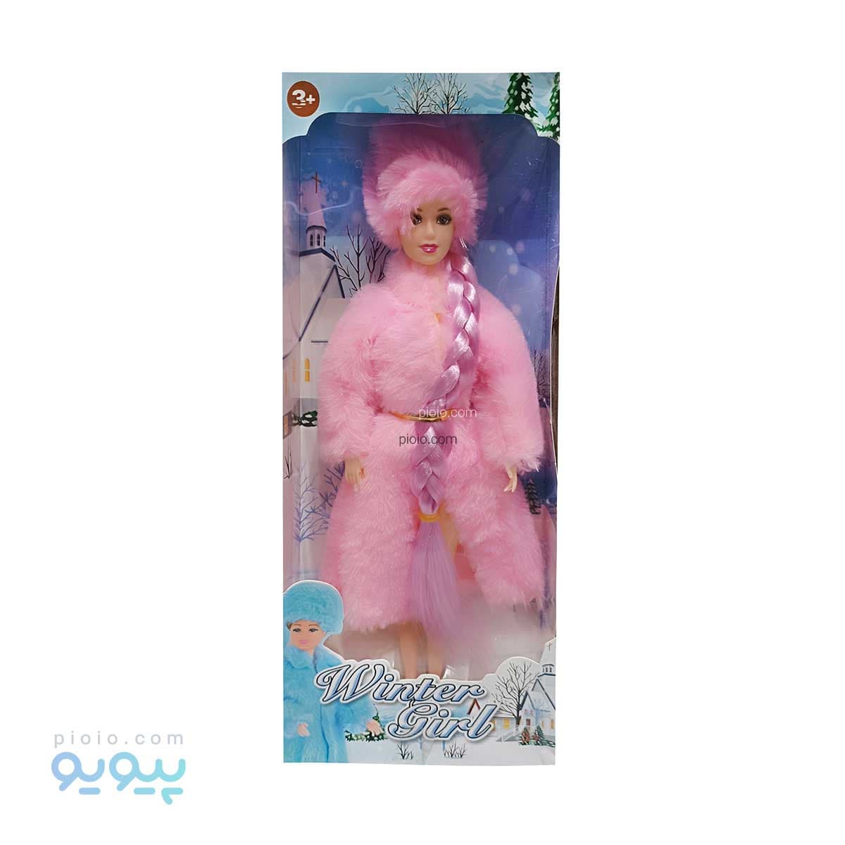 عروسک دخترانه باربی روسی WINTER GIRL