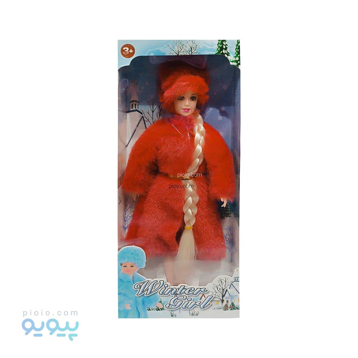 عروسک دخترانه باربی روسی WINTER GIRL — تصویر ۲