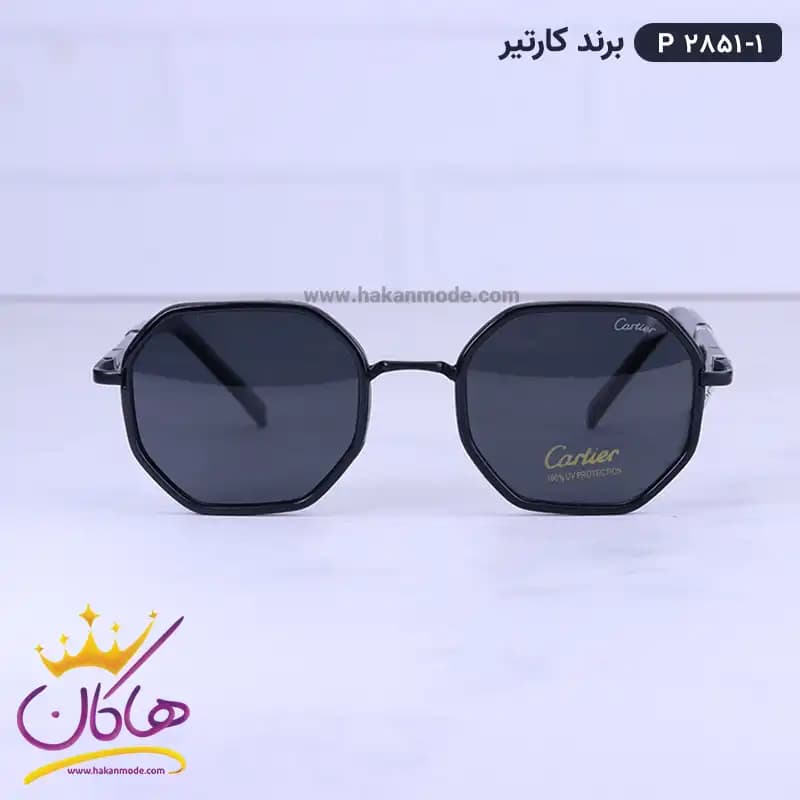 عینک آفتابی کارتیر مردانه تمام مشکی P 2851/1