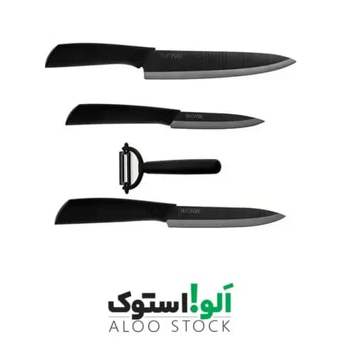 ست چاقوی سرامیکی هوهو مدل HuoHou Ceramic Knife Set HU0010 — تصویر ۶