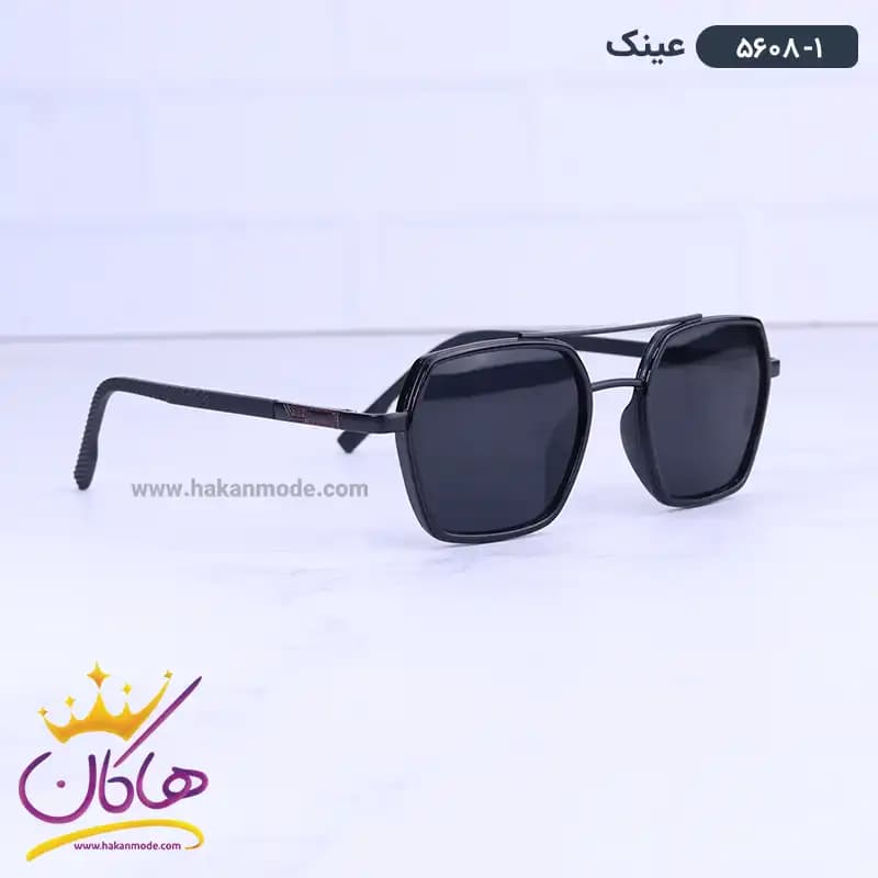 عینک آفتابی مردانه مشکی 5608/1 — تصویر ۳