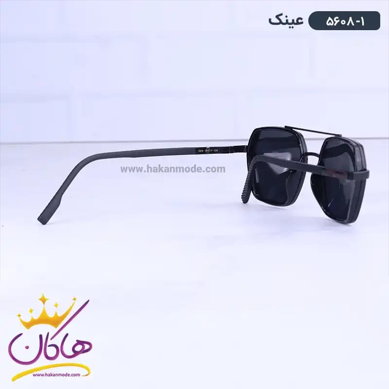 عینک آفتابی مردانه مشکی 5608/1 — تصویر ۴