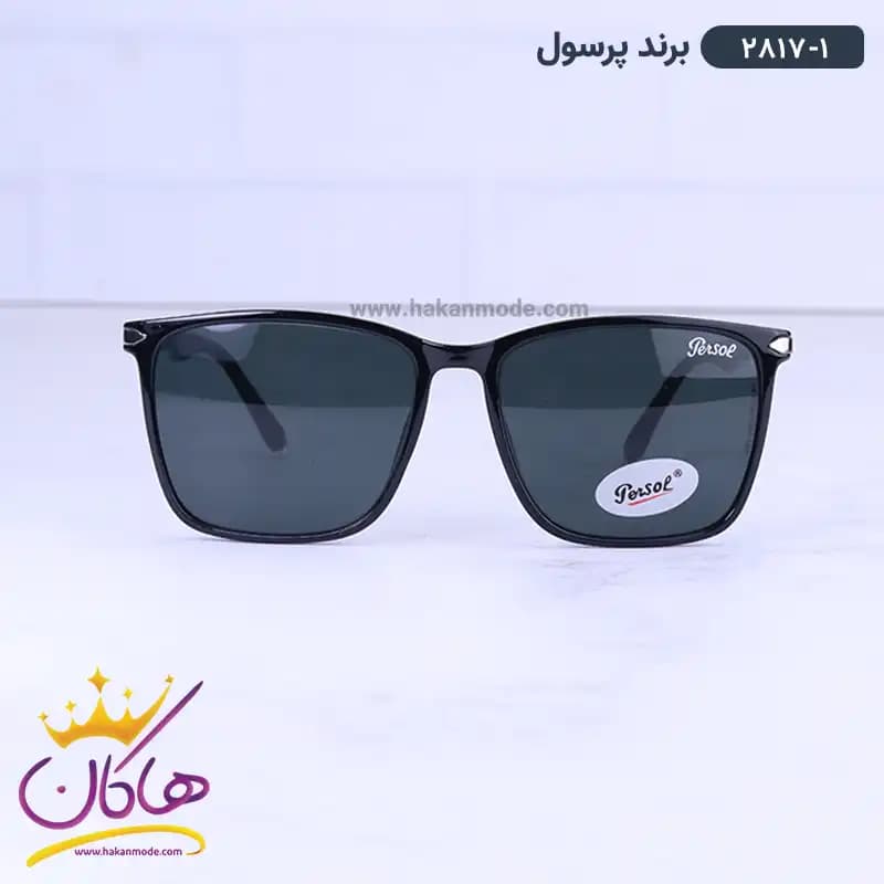 عینک آفتابی پرسول مردانه مشکی 2817/1