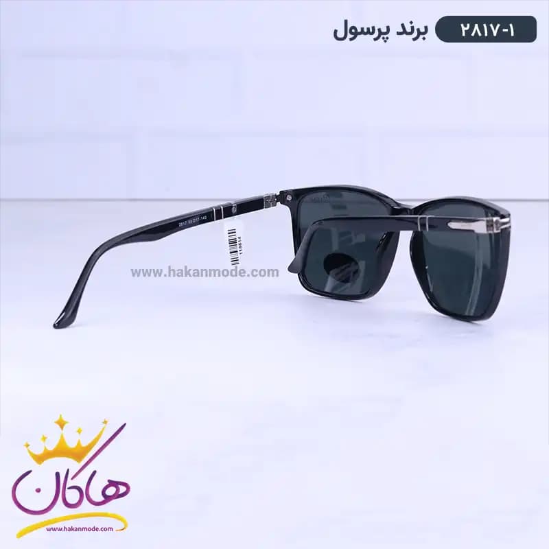 عینک آفتابی پرسول مردانه مشکی 2817/1 — تصویر ۴