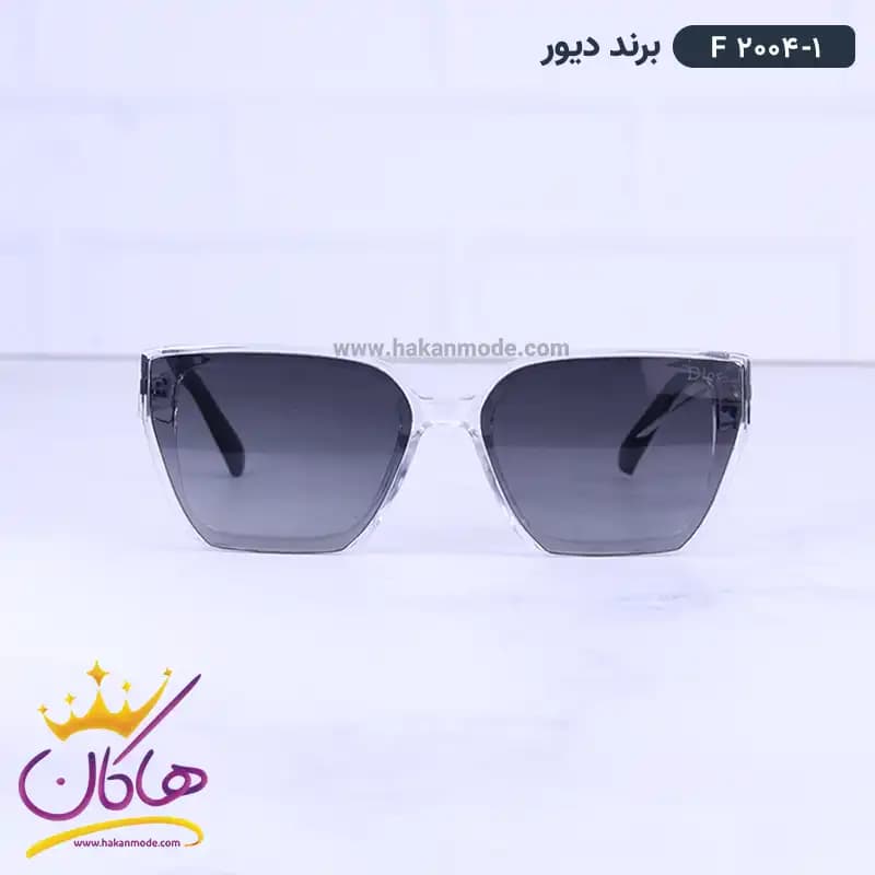 عینک آفتابی دیور زنانه قاب شیشه ای f 2004/1