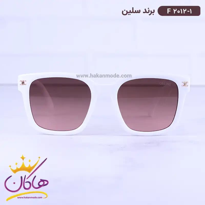 عینک آفتابی سلین زنانه سفید f 2012/1