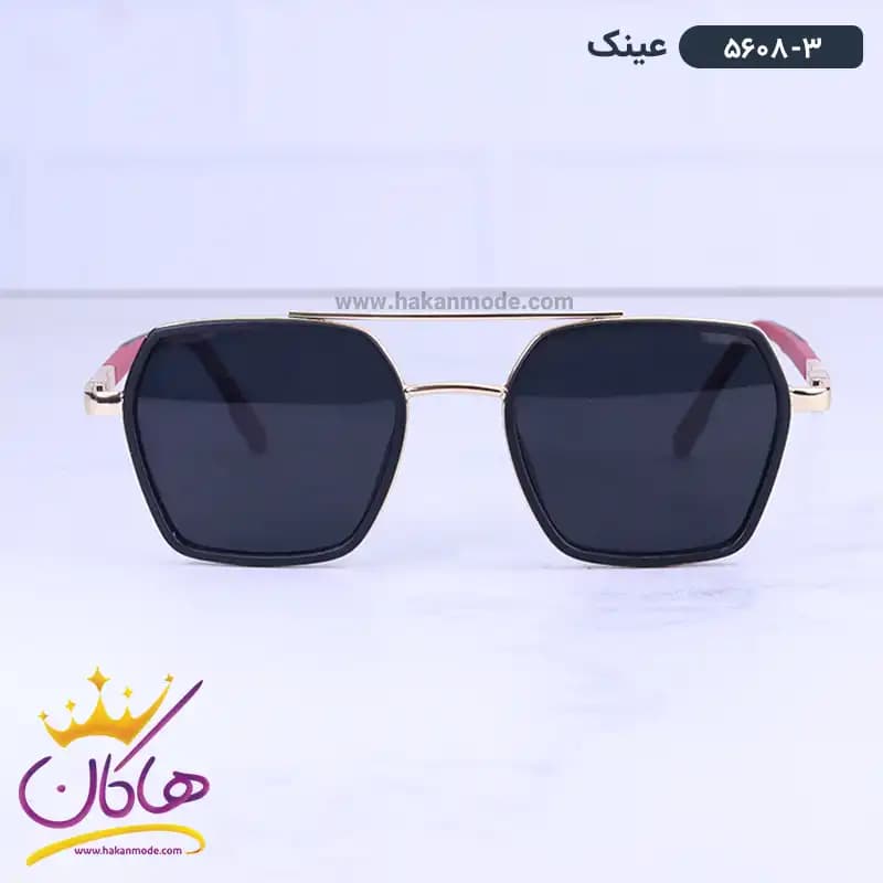 عینک آفتابی مردانه فلزی طلایی 5608/3