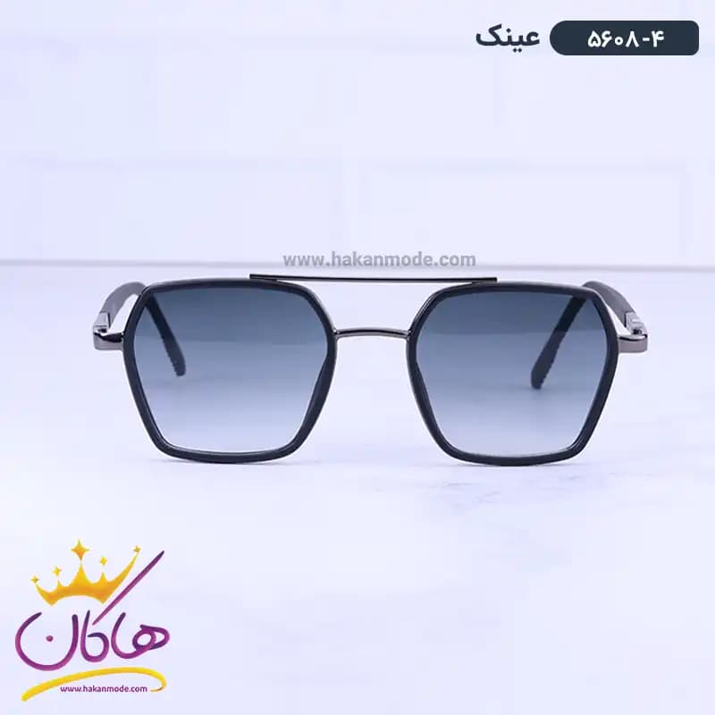 عینک آفتابی مردانه شیشه چندضلعی 5608/4