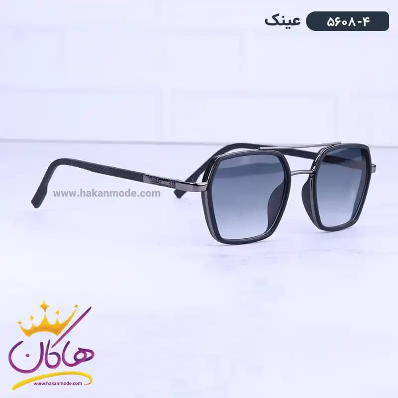عینک آفتابی مردانه شیشه چندضلعی 5608/4 — تصویر ۳