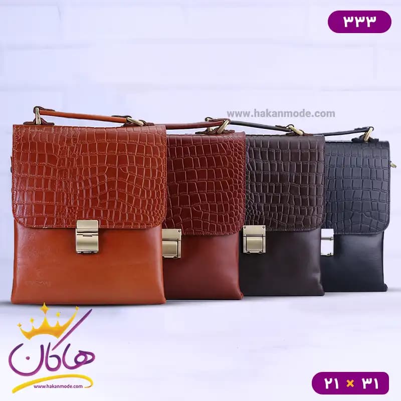 کیف دوشی چرم چرمسال قفل رمزدار 333