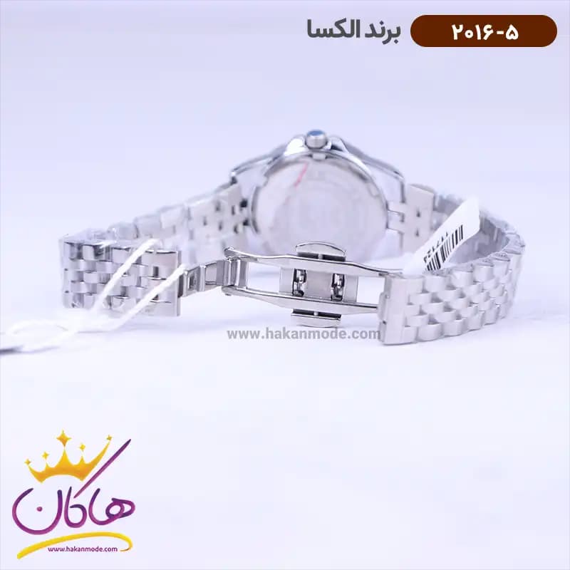 ساعت الکسا ست فلزی صفحه مشکی 2015-2016 — تصویر ۳