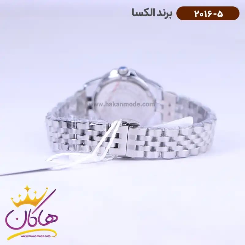 ساعت الکسا ست فلزی صفحه مشکی 2015-2016 — تصویر ۴