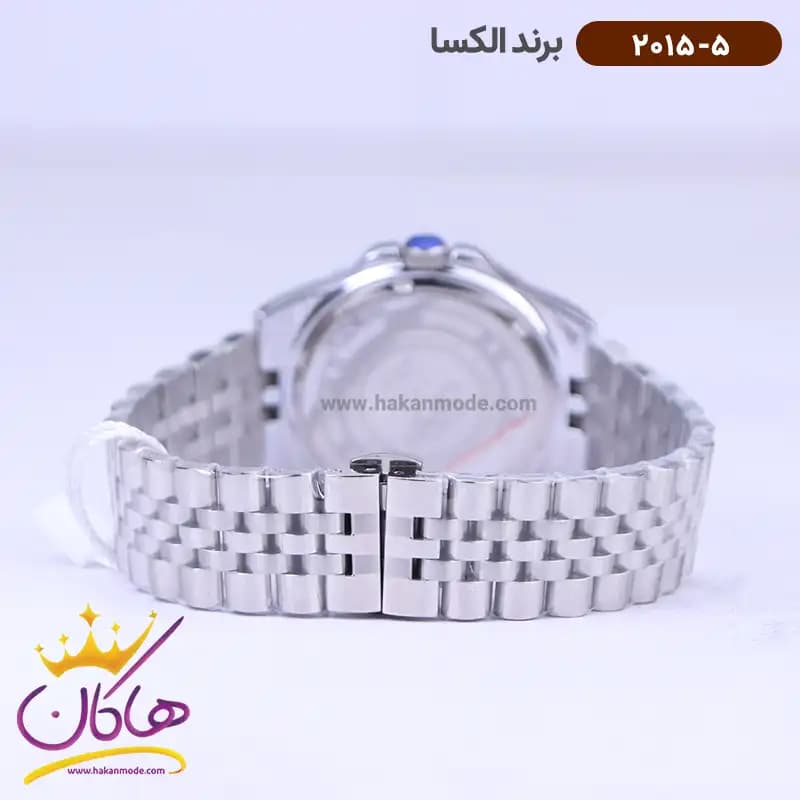 ساعت الکسا ست فلزی صفحه مشکی 2015-2016 — تصویر ۷