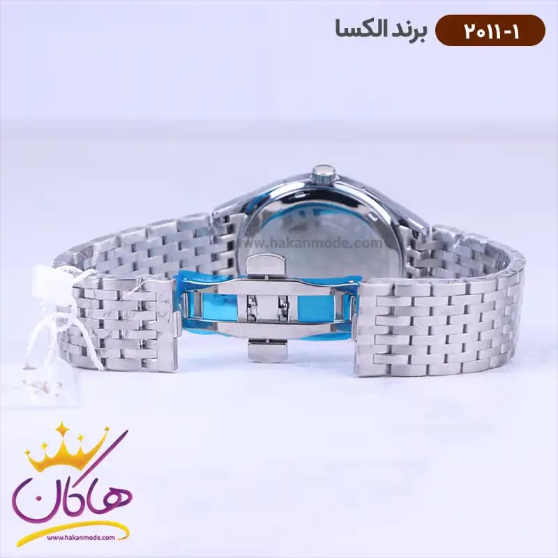 ساعت الکسا ست فلزی نقره ای 2011-2012 — تصویر ۶