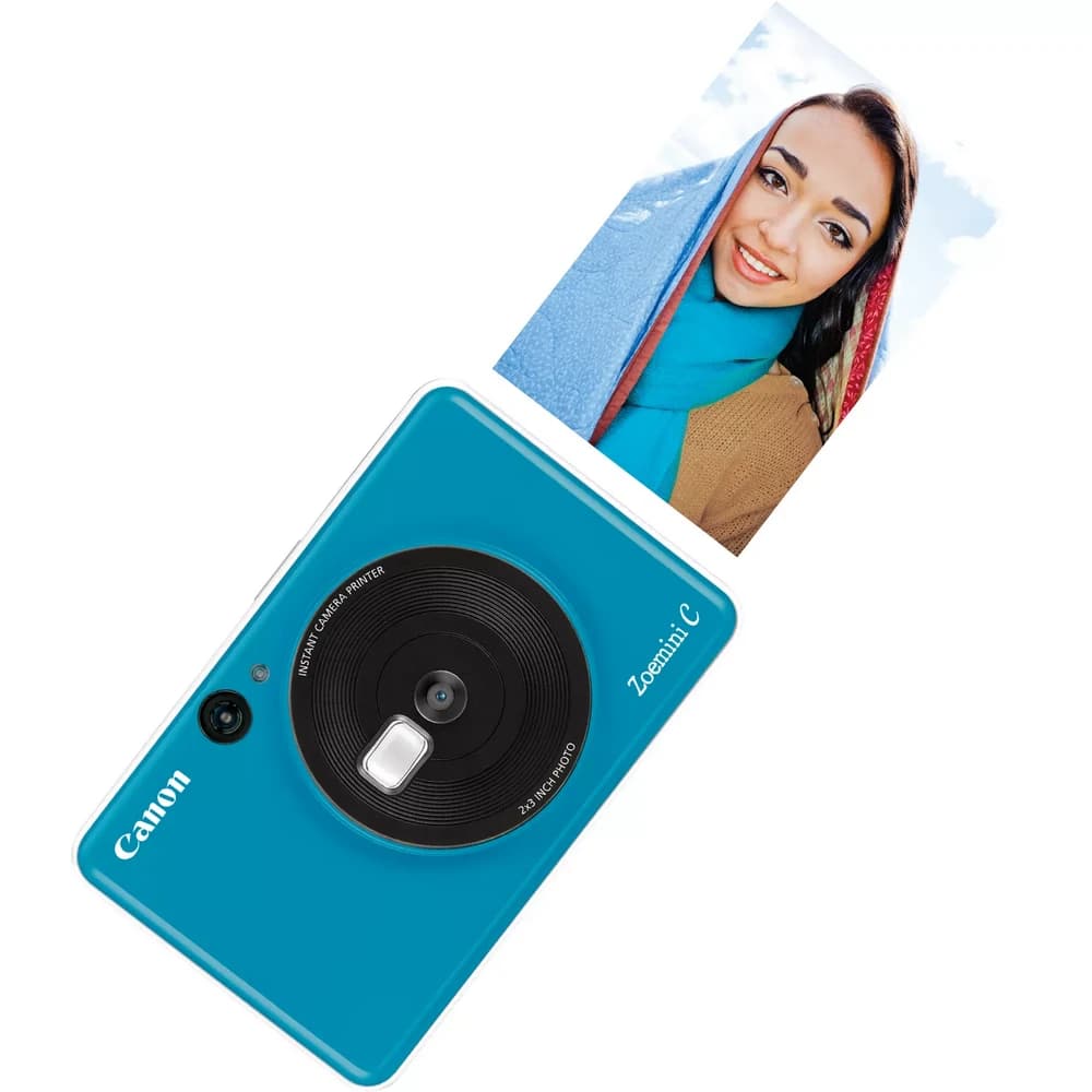 دوربین چاپ سریع Canon Zoemini C آبی — تصویر ۴