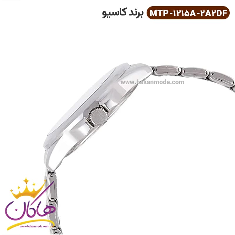 ساعت کاسیو مردانه فلزی صفحه آبی MTP-1215A-2A2DF — تصویر ۳