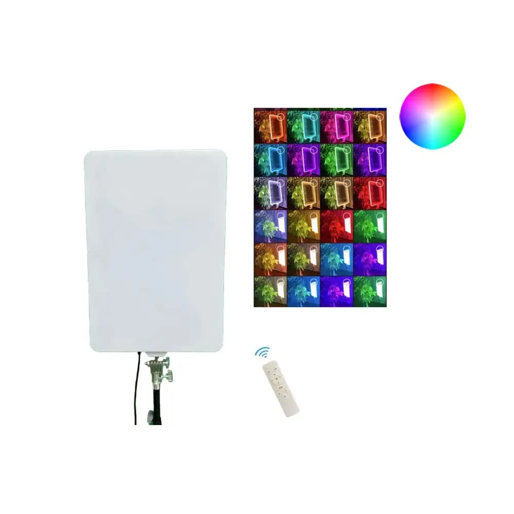 پنل نور ثابت RGB LED PM-48 — تصویر ۲