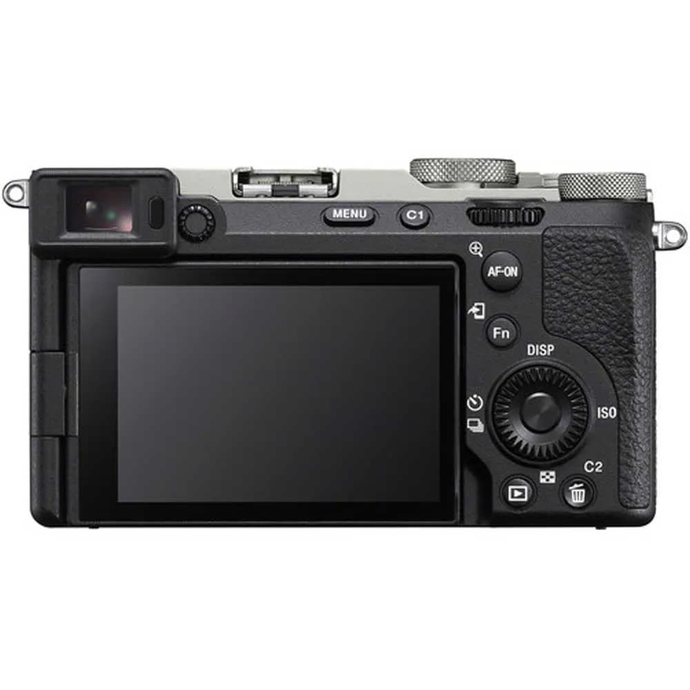 دوربین بدون آینه سونی Sony a7C II 28-60mm نقره ای — تصویر ۲
